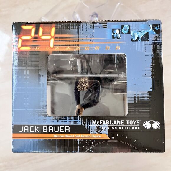 2007 McFarlane Toys Deluxe Jack Bauer 24 Action Figure - Picture 5 of 6